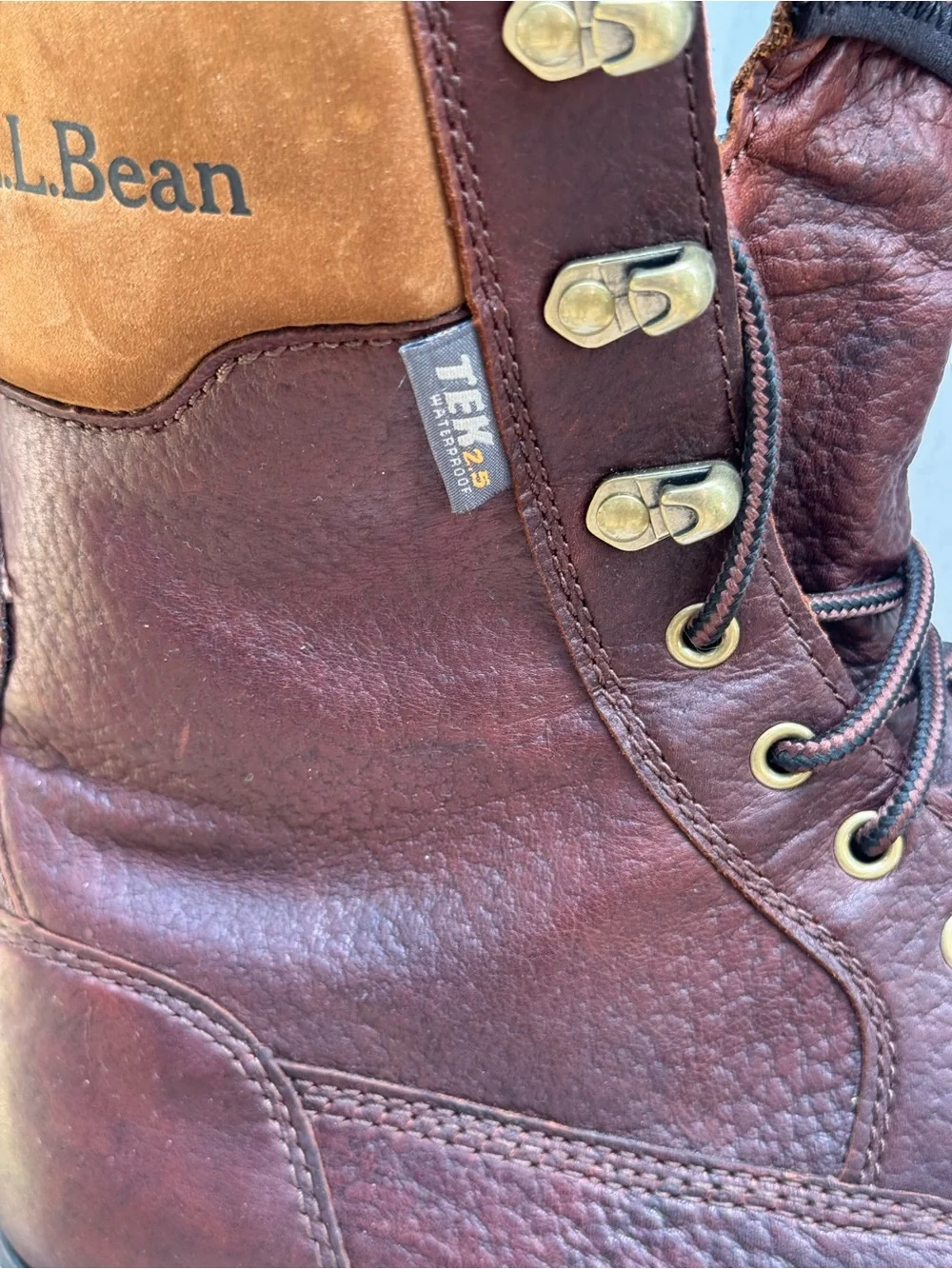 L.L. Bean sturdy leather